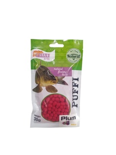 Воздушное тесто Grizzly Baits Puffi 30 грамм насадкана крючок с запахом Слива