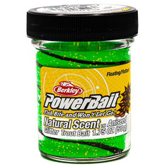 Паста форелевая Berkley PowerBait NATURAL SCENT Glitter 50gr (BGTABSGT2) Анис