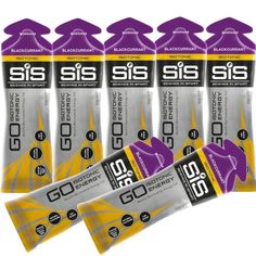 SCIENCE IN SPORT (SiS) Go Isotonic Energy Gels (60 мл) (Черная смородина)