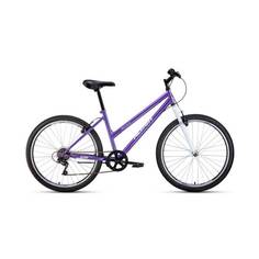 Велосипед Altair MTB HT low 2022 17" фиолетовый/белый