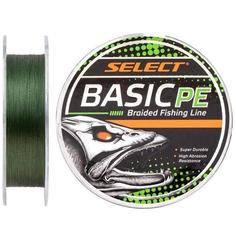 Шнур Select Basic PE 4x 150m (тёмно-зелёный) 0.08mm 8LB/4kg