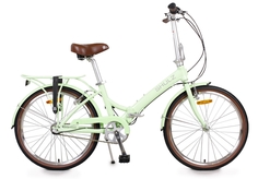 Складной велосипед Shulz Krabi V-brake фисташковый