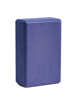 Кирпич для йоги Hamsa Yoga Спортивный кубик 23x15x7,5 см, синий