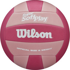 Мяч для волейбола Wilson Super Soft Play, Pink, 5
