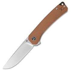 Складной нож QSP Knife Osprey QS139-A, сталь 14C28N, рукоять коричневая микарта