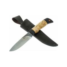 Нож Мурена из стали Х12МФ, рукоять карельская береза, граб Ворсма