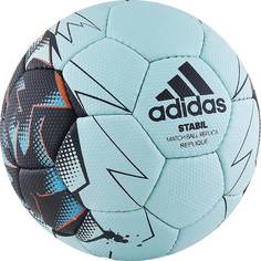 Мяч гандбольный Adidas Stabil Replique 2017, 2, голубой