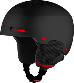 Горнолыжный шлем Alpina Pala Black Matt - Red (22/23) (51-55)