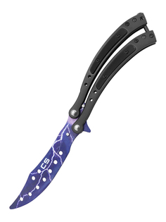 Тренировочный нож Viking Nordway CS031B складной, сталь 420, титановое по