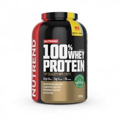 Протеин Nutrend WHEY PROTEIN смесь изолята и концентрата сывороточного протеина, 2250 гр.