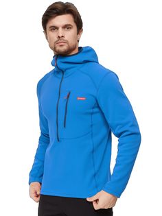 Термобелье фуфайка Richmond Hoody JKT аква 46 (Баск)