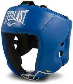 Шлем для любительского бокса EVERLAST Amateur RUS PU, синий, M
