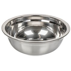 Миска походная, нержавеющая сталь, 3 л, 22 см No Brand