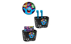Корзина TRIX Little Monster детская 12"-16", крепление на руль, 190х125х140мм, пластиковая