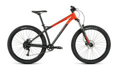 Велосипед Format 1314 PLUS 27,5 (27,5" 9 ск. рост. XL) 2023, черный-мат/красный-мат