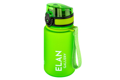 Бутылка для воды Elan Gallery Style Matte 350 мл 6,8х6,8х17 см ярко-зеленая