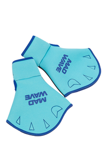 Акваперчатки Mad Wave Aquafitness Gloves, turquoise, S INT
