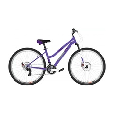 Велосипед Foxx 26" BIANKA D, фиолетовый, алюминий, размер 15" 26AHD.BIANKD.15VT1 Stinger