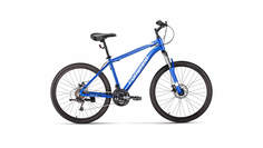 Велосипед FORWARD Hardi 26 2.0 D FR -23г. (18" / синий-бежевый )