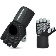 Перчатки для фитнеса Larsen 04-21 черные XL