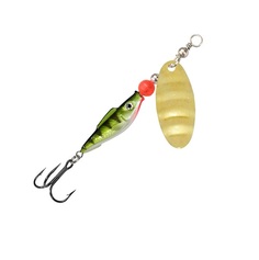 Блесна для рыбалки AQUA FISH REFLEX-4 7,0g, цвет 48 (окунь, золото), 1 штука