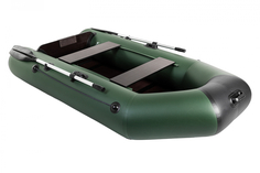 Надувная лодка Аква 2600, ПВХ под мотор, двухместная, 260 см No Brand