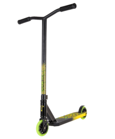 Самокат трюковой Duker 202 black/yellow 1/4 . No Brand