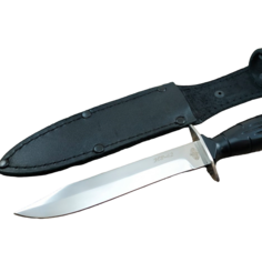 Нож разведчика B825-38K (НР-42), сталь AUS8, рукоять пластик, металл ВИТЯЗЬ