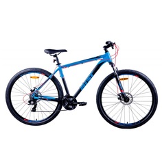Велосипед Aist Rocky 1.0 Disc 2022 17.5" сине-черный Аист