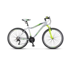 Велосипед 26" 21ск Stels Miss-5000 MD" K010 Серебристый/салатовый . No Brand