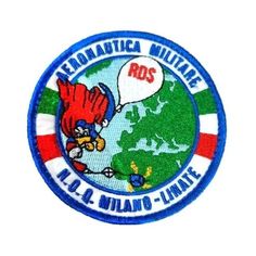 Патч на липучке Aeronautica RDS, 8.5 см No Brand