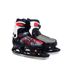 Коньки хоккейные Tempus арт.PW-223B-122 раздвиж. р.29-43 р.29-32 цв.Black-Red No Brand
