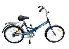 Велосипед складной Stels Pilot 410 C 20" рама 13,5" морская волна