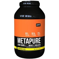 Изолят сывороточного протеина METAPURE лимон/меренга , 2 кг, QNT