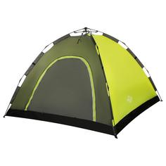 Палатка Maclay Swift, треккинговая, 3 места, green/yellow
