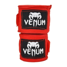 Бинты боксерские Venum Kontact, красный, 4 метра