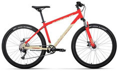 Велосипед FORWARD APACHE 2.0 D 27,5 8ск. 2023 19 красный/бежевый