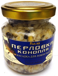 Насадка Fish.ka для ловли рыб Перловка конопля 110 мл