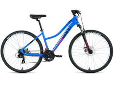 Женский велосипед Forward Jade 27.5 2.0 D, год 2022, цвет Голубой-Розовый, ростовка 16.5
