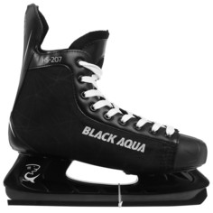 Коньки хоккейные BlackAqua HS-207, искусственная кожа, нейлон, ПВХ, размер 45 No Brand
