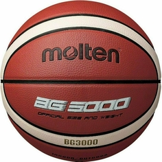 Мяч баскетбольный MOLTEN B5G3000 р.5, 12 панелей, синтетическая кожа ПВХ, бутиловая камера