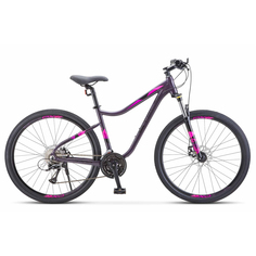 Велосипед Stels Miss-7700 MD V010 27,5" рама 17" темно-пурпурный