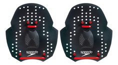 Лопатки для плавания Speedo Power Paddle 8-027610 черные/красные M