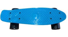 Скейтборд пласт. 41x12 см, с большими PVC колесами без света (в асс) Наша Игрушка 636247