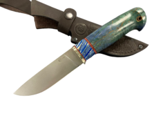 Нож Семин Егерь Bohler S390 зеленый