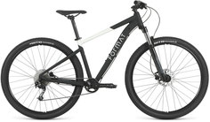 Велосипед горный 1411 27,5 2023 L, черный матовый/белый матовый Format