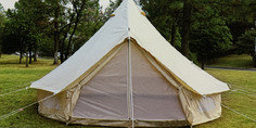 Палатка Coolwalk Юрта, кемпинговая, 4 места, бежевый