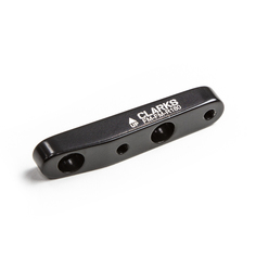 Адаптер для дисковые тормоза (FLAT MOUNT) алюминиевый задний 180мм CB-FMFM-R180 черный CL Clarks