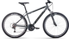 Велосипед FORWARD APACHE 1.0 CLASSIC 27,5 21ск. 2022 15 серый/черный