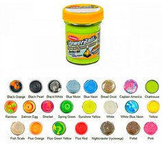 Berkley Паста форелевая BERKLEY POWERBAIT NATURAL SCENT (NEON Blue/Garlic)